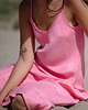 sukienki midi damskie Długa sukienka w stylu bieliźnianym (slip dress), ROSEBLOOM 3