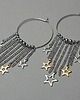 kolczyki wire wrapping Alloys Collection /frędzle vol. 6/ star 5