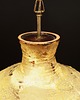 lampy wiszące Żyrandol ceramiczny, duński design, lata 60 3