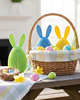 ozdoby wielkanocne Zajączek Pisanka Jajko Figurka Ozdoba 3D na Wielkanoc do Koszyka Stroika 2