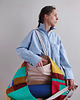 akcesoria do jogi Torba na joge /miasto ZERO WASTE patchwork len 6