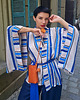 bluzki kimonowe damskie New jedwabne Kimono paski 1