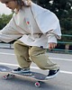 spodnie dla chłopców Baggy sztruksowe oversize olive 1