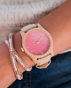 zegarki damskie Drewniany zegarek damski classic 38 mm n035 4