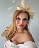 fascynatory Fascynator LA VIE naturalny- słomkowy /oraz inne kolory 5