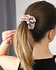 gumki do włosów Satynowa gumka do włosów scrunchie Beżowa RÓŻNE MODELE 2
