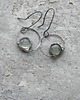 kolczyki wire wrapping Prehnit    -  kolczyki 2