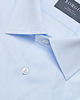 koszule męskie Koszula męska 00295 dł. rękaw błękit slim fit 164/170 40 2