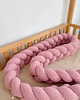 akcesoria do łóżeczek Warkocz do łóżeczka 3 pasma - boucle różowy 1