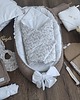 kocyki, kołderki, pościel dla dzieci Wafelkowy kocyk + poduszka - brązowy 4