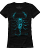 t-shirt damskie T-shirt damski UNDERWORLD Scorpion niebieski 2