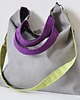 torby na ramię Torba na ramię XXL- szary, limonka, fiolet 1