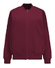 kurtki damskie Bomberka Sporty Chic Wino 1