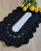 podkładki do kuchni Podkładka owalna ze sznurka 28cmx50cm 2