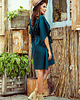 sukienki mini damskie 287-2 SOFIA Sukienka motyl-ZIELEŃ BUTELKOWA 2