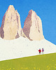 plakaty Plakat Dolomity Włochy - Trzy Szczyty Lavaredo 3