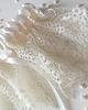 dodatki ślubne Podwiązka ślubna koronkowa Eliza Ivory 2