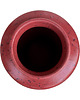 wazony Bordowy, ceramiczny wazon MF Design, Niemcy lata 80. 5