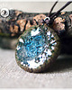 wisiory Jasnoniebieski wisiorek ceramiczny SEAGLASS, naszyjnik z duszą 1