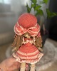 lalki Lalka 28cm Amigurumi wykonana na szydełku 2
