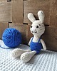misie i maskotki Mini króliczek, królik 1