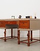 biurka Biurko dębowe, duński design, lata 50, produkcja: Dania 2