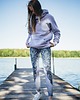 bluza z kapturem damska Bluza LUZAK szary 3