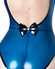 body damskie body ozdobione kokardką 100 % lateks 4
