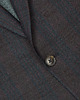 marynarki męskie Garnitur leonforte w kratę zielony slim fit 3