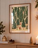grafiki i ilustracje PLAKAT  ilustracja skandynawska zimowy las 1