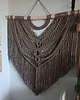 makramy Makrama Cubana DUŻA 80 CM cappuccino - dostępna od ręki 1