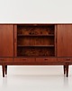 komody i szafki Highboard tekowy, duński design, lata 70, produkcja: Dania 1