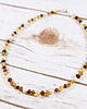 korale Naszyjnik z bursztynu bałtyckiego i pereł, korale bursztynowe 1