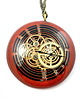 wisiory WISIOR - TIME SPIRAL - RED - unikat 1