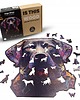 puzzle dla dzieci Puzzle drewniane PIES Labrador 418 elementów XXL 3