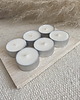 świeczniki i świece Bezzapachowe 6 szt./ tealight 85g- wosk sojowy 1