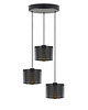 lampy wiszące Lampa wisząca kaskadowo PUEBLO AŻUR z designerskimi abażurami 3