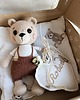 misie i maskotki MIŚ na szydełku  amigurumi BOX na prezent narodziny CHRZEST 3