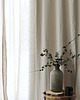 zasłony Zasłona lniana beżowa  natural beige 3
