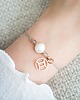bransoletki na sznurku Bransoletka Zodiakalna Bliźnięta Big Pearl z Zawieszką 1