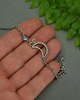 bransoletki wire wrapping Bransoletka labradoryt wire wrapping księżyc półksiężyc 2