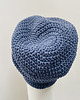 czapki damskie Czapka przejściowa cienka beanie smerf bawełna jeans 3