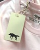 t-shirt damskie Tshirt unisex WOLF różowy 1