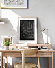 grafiki i ilustracje Plakat Labirynth Black 2