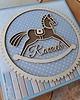 kartki scrapbooking Kartka na roczek dla chłopca 1