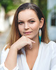 kolczyki - inne Morski, złoty, biały, delikatne kolczyki piórka 1