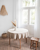 obrusy i serwetki Obrus okrągły heavy linen NATURAL 1