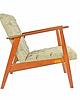 fotele Fotel CAPH CHESTERFIELD - pikowany, drewniana rama 3