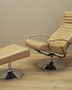 fotele Komplet wypoczynkowy fotel z podnóżkiem, lata 70, BoConcept 3