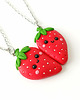 naszyjniki - inne Naszyjnik Przyjaźni Truskawki BFF 3
